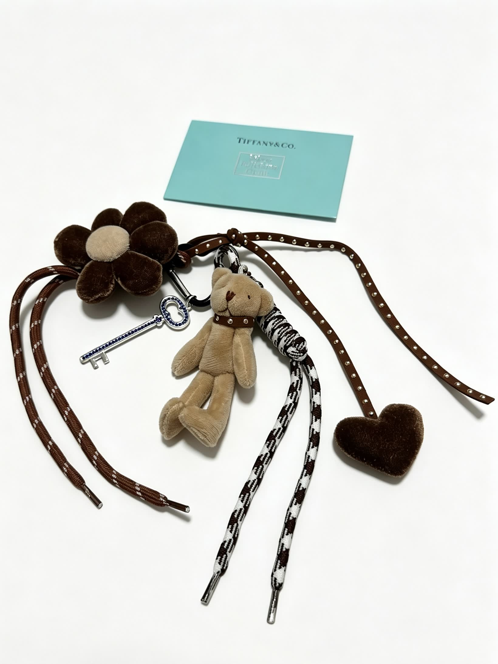 Tiffany & Co. Teddy Bear Keychain